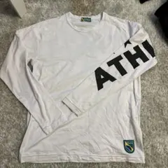 最終価格　ATHLETA ホワイト 長袖シャツ Mサイズ