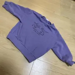 パープル トレーナー サイズ100のサムネイル