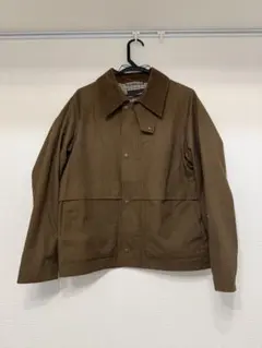 ユニクロ ブラウン コットン ジャケット