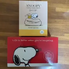 スヌーピー マグセット　2個