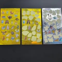 平成レトロ ポケモンスタンプラリー シール セブンイレブン 2010年