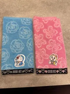 新品　ハンドタオル　アナスイ　ドラえもん　2枚セット