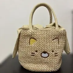 すみっこぐらしカゴバック‼️ キャラクター刺繍可愛い‼️のサムネイル