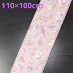 【コスモテキスタイル】ユニコーン柄生地　オックス　《110×100cm》