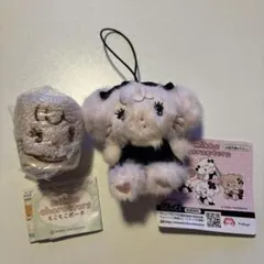 mikkoBLACKRIBBON キャミー新品未使用タグ付き　もこもこポーチ