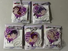 忍たま乱太郎 デコうちわキーチェーン 四年生セット