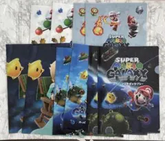 セブンイレブン スーパーマリオ ギャラクシー2 クリアファイル 10枚セット