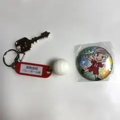 ハイキュー トレーディング高校名付き鍵チャームキーホルダー 音駒高校