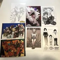 ヒロアカ ポストカード 7枚セット 爆豪 轟 緑谷 など バラ売り可