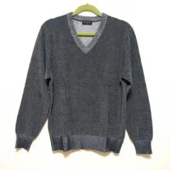 Prestige Style 濃紺 Ｖネックニット Ｓサイズ