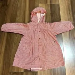 COMME CA ISM コムサイズム　キッズレインコート　110cm　赤白