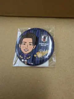 JFAストア限定サッカー 日本代表 中村敬斗 SAMURAI BLUE 缶バッジ サッカー日本代表 中村敬斗 缶バッジ SAMURAI BLUE モバガチャ - メルカリ