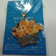東京ディズニーランド カウントダウンパレード ストラップ 2004