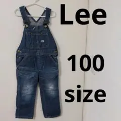 Lee キッズ オーバーオール　100 淡色ブルー