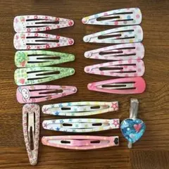 子供用 ヘアピン 15点セット まとめ売り