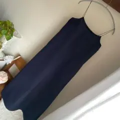 Theory セオリー キャミ ワンピース Pサイズ 黒 ロング