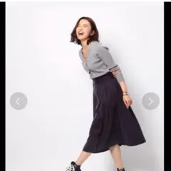 【美品】バンヤードストーム ベルト付きスカート