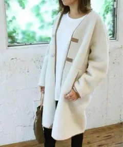 todayful コクーンボアコート