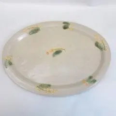 中村佳菜子さん　ミモザ　オーバルプレート