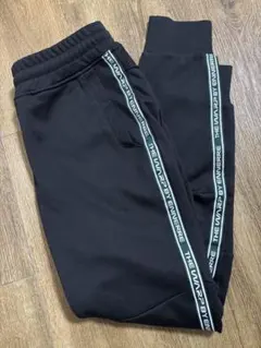 THE WARP BY ENMERE ブラックジョガーパンツ 筋トレ サッカー