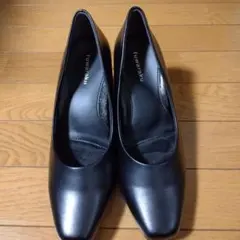 fuwaraku　ハイヒール・パンプス　黒　25.5のサムネイル
