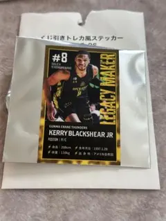 群馬クレインサンダーズ　ケリーブラックシアージュニア　ステッカーのサムネイル