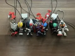 仮面ライダー ストラップフィギュア 7体セット