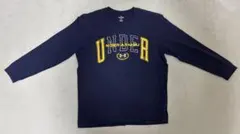 UNDER ARMOUR アンダーアーマー ヘビーウエイト 長袖 XXL 紺