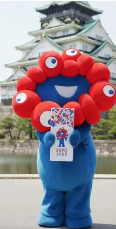 EXPO2025 OSAKAミャクミャクインリテアメタルプレート45×20×5