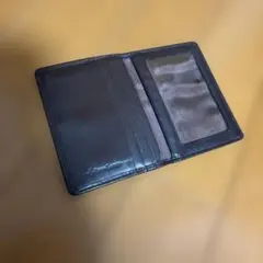 ラルフローレン　ブラックレザー カードケース