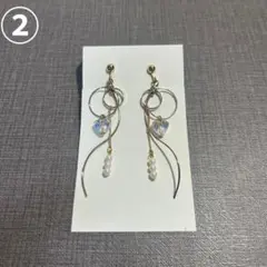 ★値下げ イヤリング ハート パール 揺れる ゴールド 上品 アクセサリー