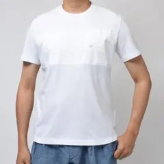 ヘルノ ラミナー 異素材切替Tシャツ クルーネック ポケット 50 - メルカリ
