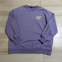 ANAP GIRL アナップラベンダー トレーナー Mサイズ