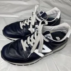 美品 27cm ニューバランス M996NCB ネイビー 本革 USA製 - メルカリ