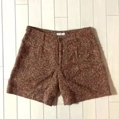 a.v.v standard オレンジツイードショートパンツ