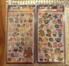 【国内正規品】ボンボンドロップシール ズートピア2枚セット