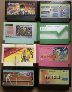 ファミコン　8本セット