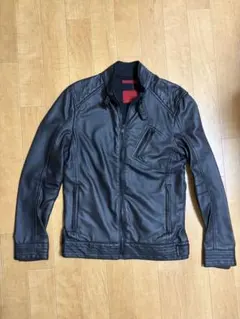 ZARA MAN シングルライダース ジャケット ブラック