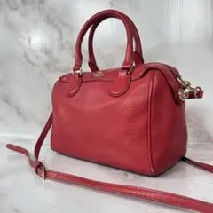 美品☆russet ラシット 2way ハンドバッグ ボルドー☆222 - メルカリ