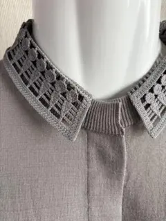 mame kurogouchi マメクロゴウチ 取外し可能刺繍襟　カーディガンのサムネイル