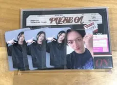 TREASURE PULSE ON LIVE CD ハルト　トレカ　特典　封入