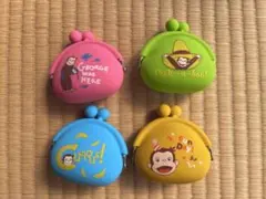Curious George コインケース 4個セット
