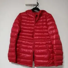 UNIQLO レッド ダウンコート S