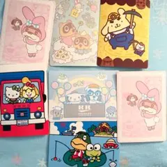 amiiboカード サンリオ シール あつ森 キティ マイメロ まめきち つぶ