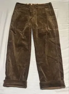 old joe コーデュロイボトムス ブラウンのサムネイル