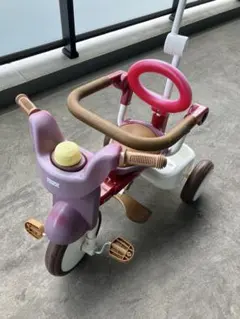 『新品・未使用』三輪車　ブラウン　両対面式 新品・未使用』三輪車 ブラウン 両対面式 新品・未使用』三輪車