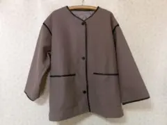 89689 AUNT MARIES 中綿入りコート　ブラウン　F