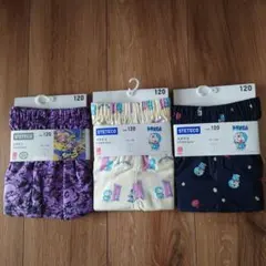 ユニクロ　STETECO キッズ パジャマ 120サイズ　3点セット