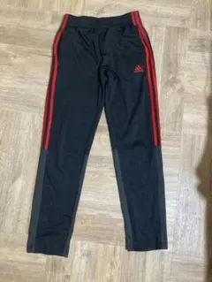 adidas アディダス ジャージパンツ トラックパンツ 赤ライン L