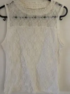 レディース レース ノースリーブ シャツ INGNI